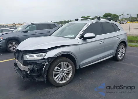 2019 Audi Q5 45 Premium z USA, uszkodzony, nr VIN WA1BNAFY5K2084220